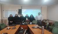 برگزاری جلسه دفاع خانم زینب رئیسیان