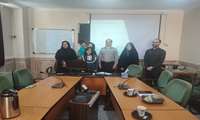 برگزاری جلسه دفاع خانم مهسا روئینی