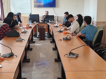 جلسه معارفه  و پرسش و پاسخ دانشجویان ارشد جدیدالورود رشته علوم تغذیه و مهندسی بهداشت محیط_ آبان ماه 1404