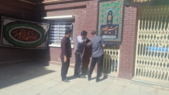 آماده‌سازی مجتمع دانشگاهی گلدشت جهت میزبانی از عزاداران حسینی _ محرم 1405