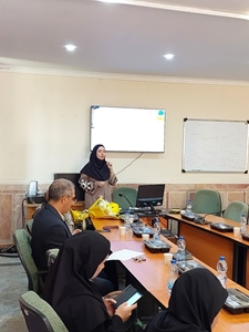 برگزاری جلسه دفاع خانم کیهانه کوهی 